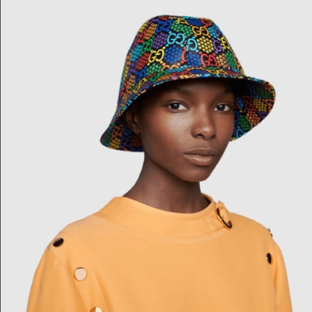 Authentic Gucci unisex fedora hat